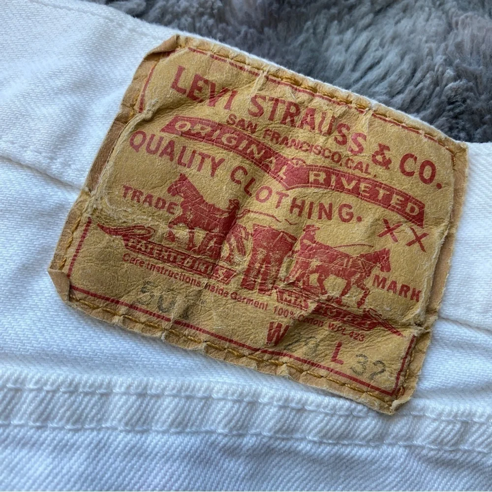 Levi's Custom Painted Conversation Jean